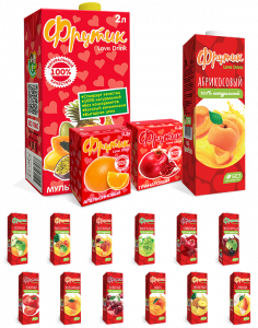 Напитки "Фрутик" в ассортименте
