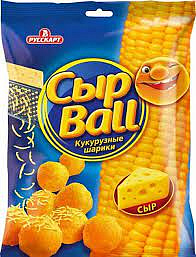 КУКУРУЗНЫЕ ШАРИКИ СЫРBALL